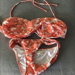 Shoshanna  bandeau top D/bikini bottom P